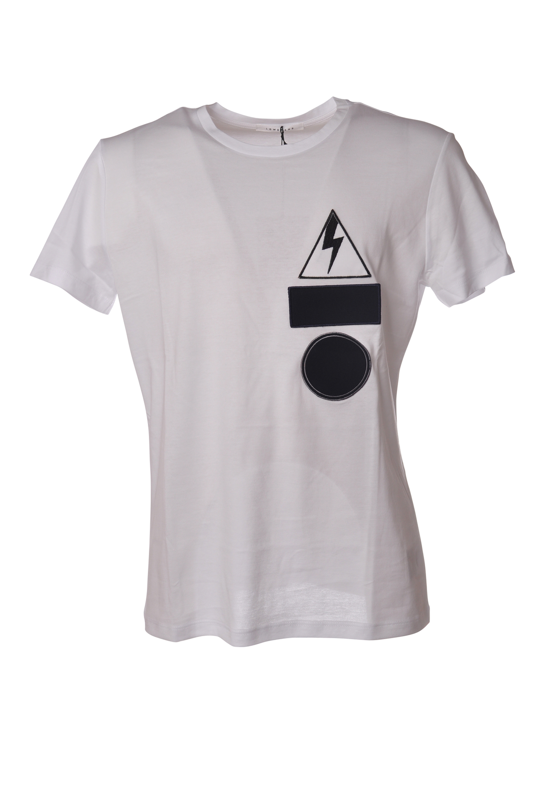 Бренд Low - Верхняя одежда-Футболки - Uomo - Bianco - 5267520D180033 28090₽