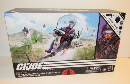 G.I.JOE Classified Series – Tele-Viper & Cobra Flight Pod (Trubble Bubble) Hasbro