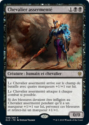 Vereidigter Ritter (Oathsworn Knight) MTG Magic VF NM
