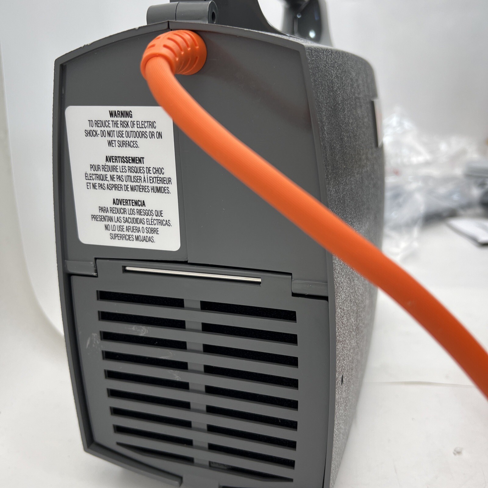 Hoover Commercial PORTAPOWER Canister Vacuum Cleaner w/Attachments