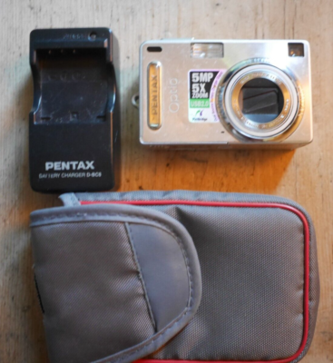 Pentax Optio SVi 5.0 MP Compact Digital Camera Silver | eBay UK