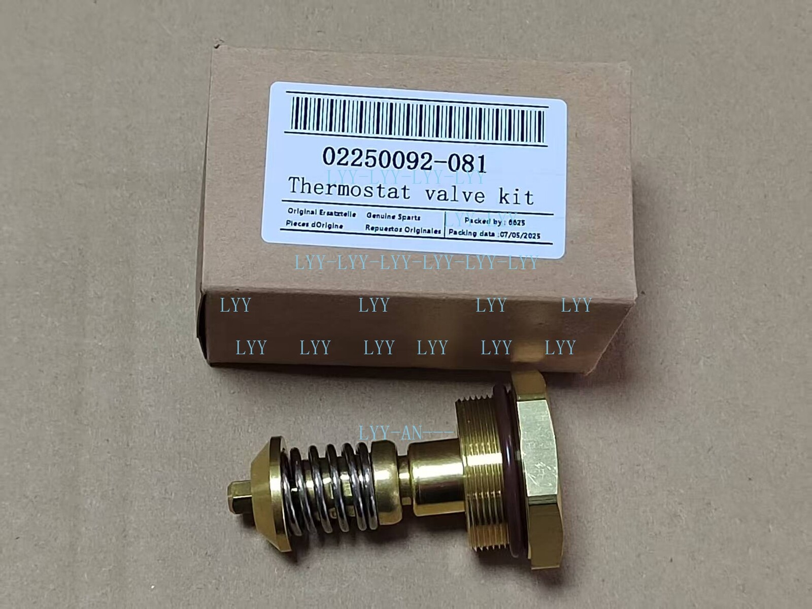 New Sullair 02250092-081 temperature control spool air compressor accessories