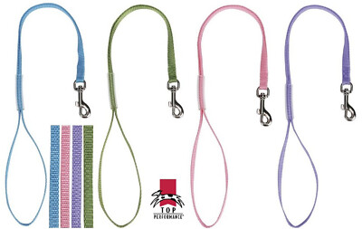4 pc Top Performance PASTEL 18'' NYLON LOOP NOOSE for Pet Grooming Table Arm Bath