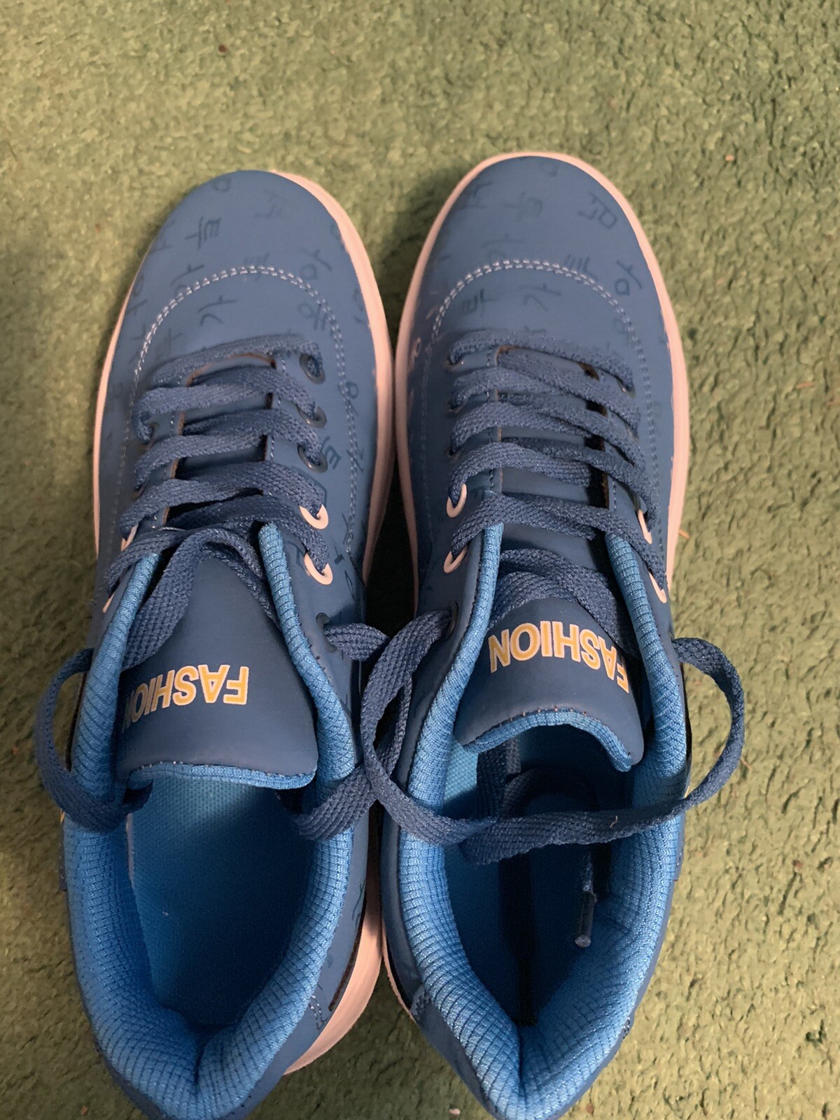 SAOLA Bellissime sneakers donna leggere suola spessa taglia 9