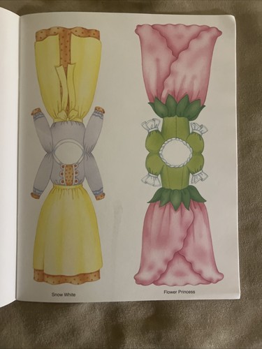 Uncut Fairy Tale Princesses Paper Doll Sticker Styles 100+ Stickers, 1999 - Picture 6 of 14