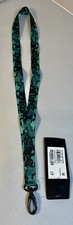 New Oakley Lanyard B1B Crazy Green Camo Neck Strap Key Ring Chain ID Holder Badg