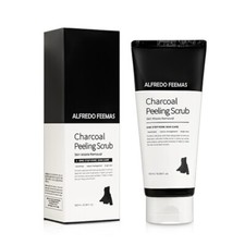 Alfredo Feemas Charcoal Peeling Scrub 180ml Made in Korea