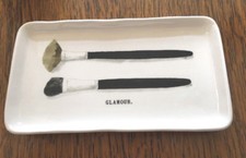 RAE DUNN - MAKE-UP TRAY - GLAMOUR -NEW