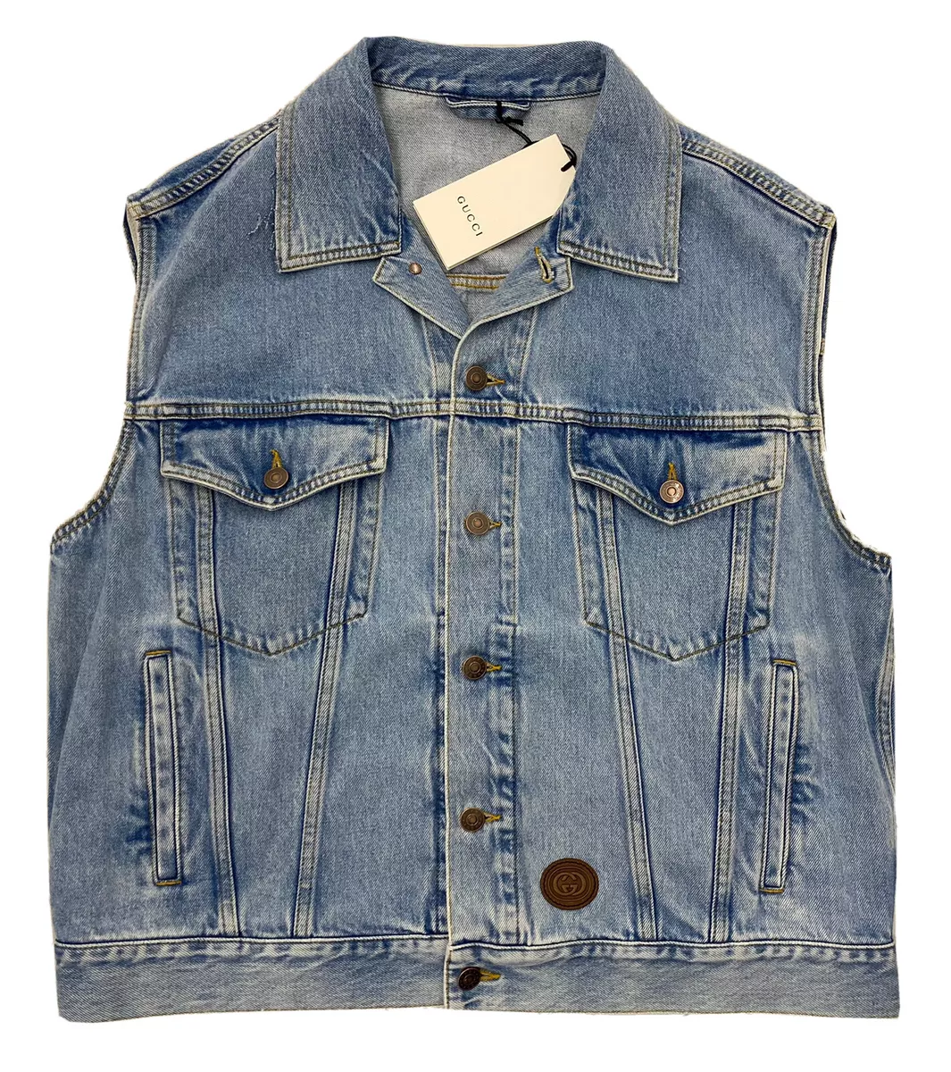 Mens Gucci blue Denim Reversible Jacket | Harrods UK