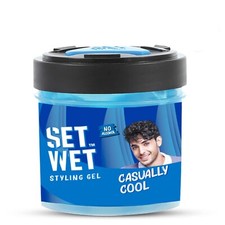 Set Wet Hair Gel for Men Cool Hold 250ml
