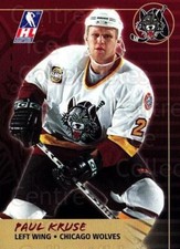 2000-01 Chicago Wolves #11 Paul Kruse