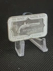 KENTUCKY PISTOL CAL .67 1 OZ 999  SILVER ART BAR - RARE!