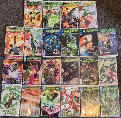 Green Lantern - Adams/Xermanico #1-20 + Tie-ins