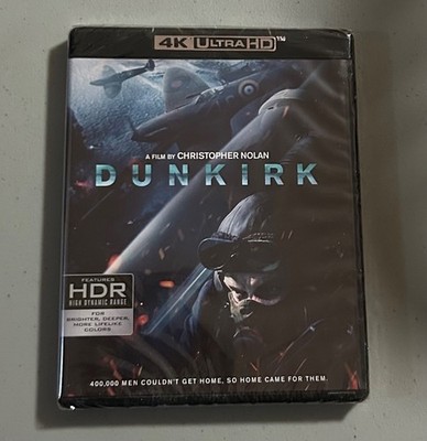 Dunkirk 4K UHD Tom Hardy NO BLU RAY!!! NEW PLS READ!!!