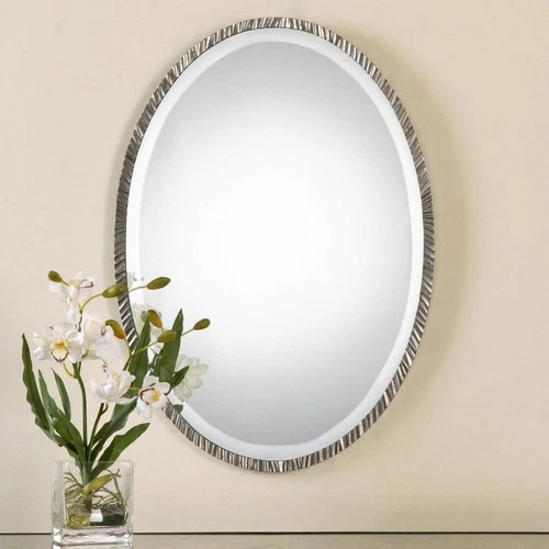 Uttermost - Mirror - Mirrors - Annadel - 28 inch Oval Wall Mirror - 20 inches - Picture 4 of 4