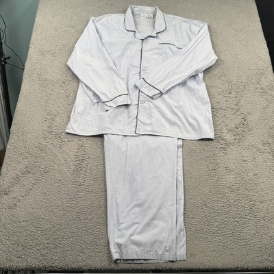 Vermont Country Store Pajama Set Mens 2XL Long Sleeve Button Up Pants  Sleepwear