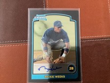 2003 Bowman Draft Picks & Prospects - Rickie Weeks #BDP172 Chrome (AU, RC) MLB