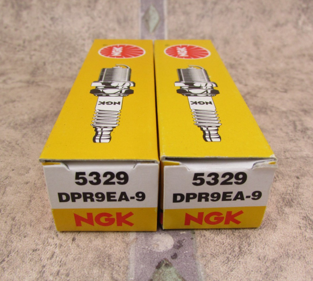 2 PACK NGK Standard 5329 DPR9EA-9 Spark Plugs, Made In Japan