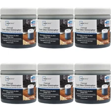 Odor Eliminator for Closet Fragrance Free Charcoal Based 17 oz 6 Pack