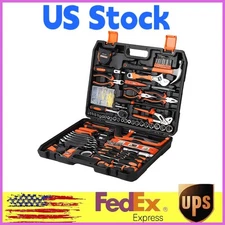236 Pieces Household Tool Set,Socket Wrench Auto Repair Tool with Storage Case