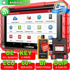 2025 LAUNCH X431 PRO Elite V + PRO5 OBD2 Scanner Car Diagnostic Tool Key Coding