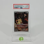 Pokémon TCG Destined Rivals Team Rocket's Meowth 203/182 Holo English PSA 10