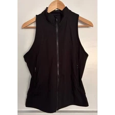 Women’s Black Kyodan Double Lined Vest in Size Medium
