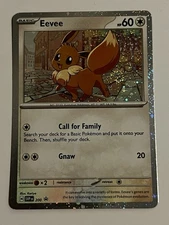 SWIRL 🌀Eevee SVP 200 Scarlet & Violet Black Star Promo Holo MINT