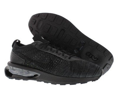 Nike Air Max Flyknit Racer Mens Shoes Size 8, Color: Black