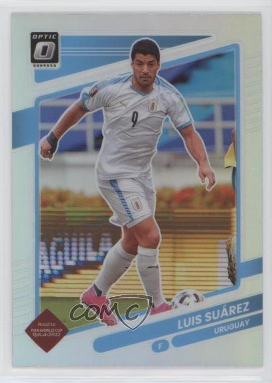 2021 Panini Donruss Road to Qatar Optic Holo Prizm Luis Suarez Suárez #174 07o4