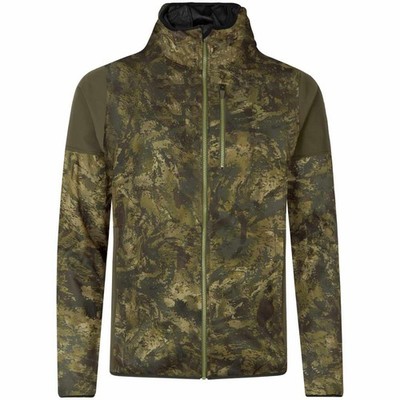 Seeland Mens Cross Windbeater Jacket InVis Green Windproof Sizes 42 To 38