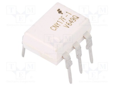 3 Stück ONSEMI CNY17F1VM Optokoppler
