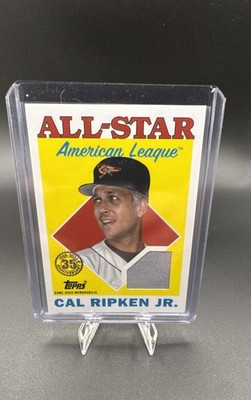 2023 Topps Series 2 - 1988 Topps All-Star Baseball Relics Cal Ripken #88ASR-CR 