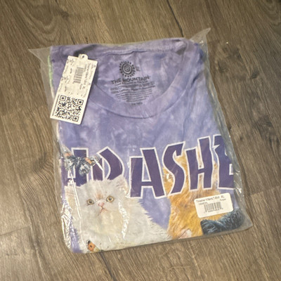 Thrasher Purple Cat T-Shirt Men s XL shirt