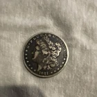 1881 Morgan Silver Dollar $1 Coin 0.9 Fineness Silver Uncertified Ungraded