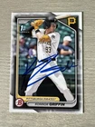 Konnor Griffin Signed 2024 Bowman Draft 1st Pirates Rookie Auto