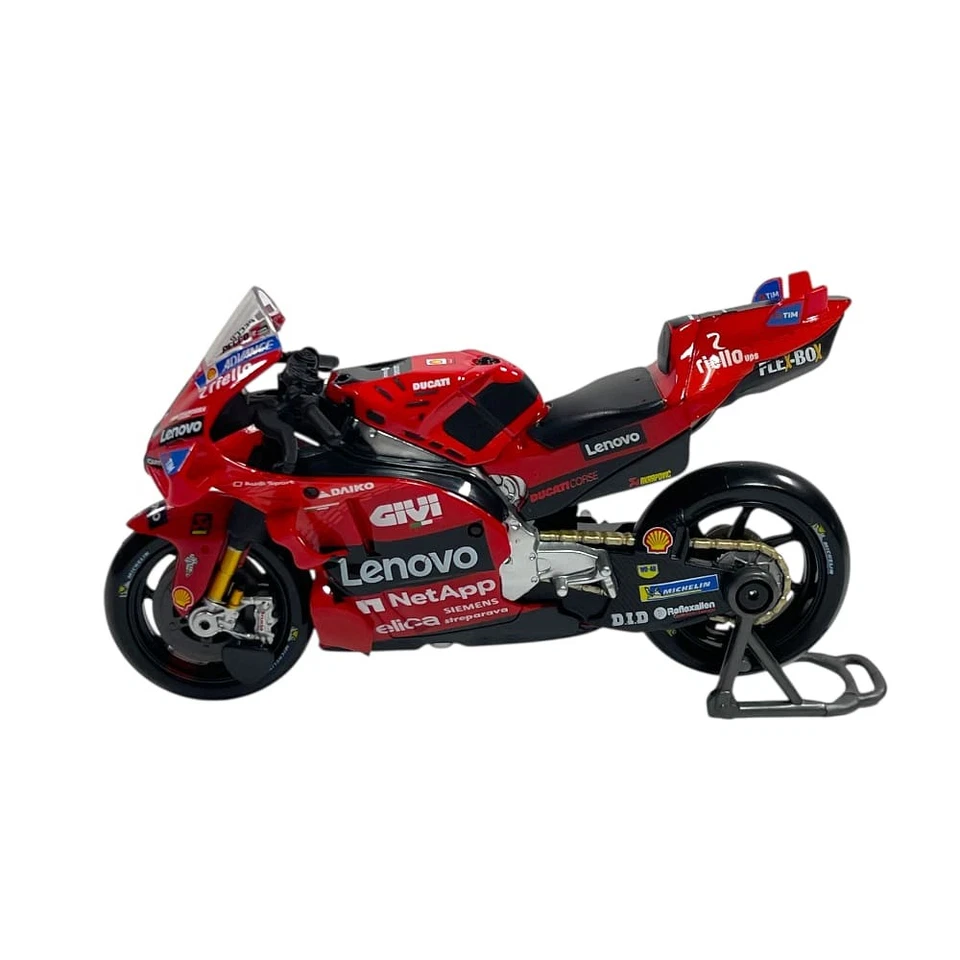 Modellino Moto Maisto 1/18 Ducati Desmosedici Francesco Bagnaia #1 MotoGP 2024 - Immagine 2 di 4