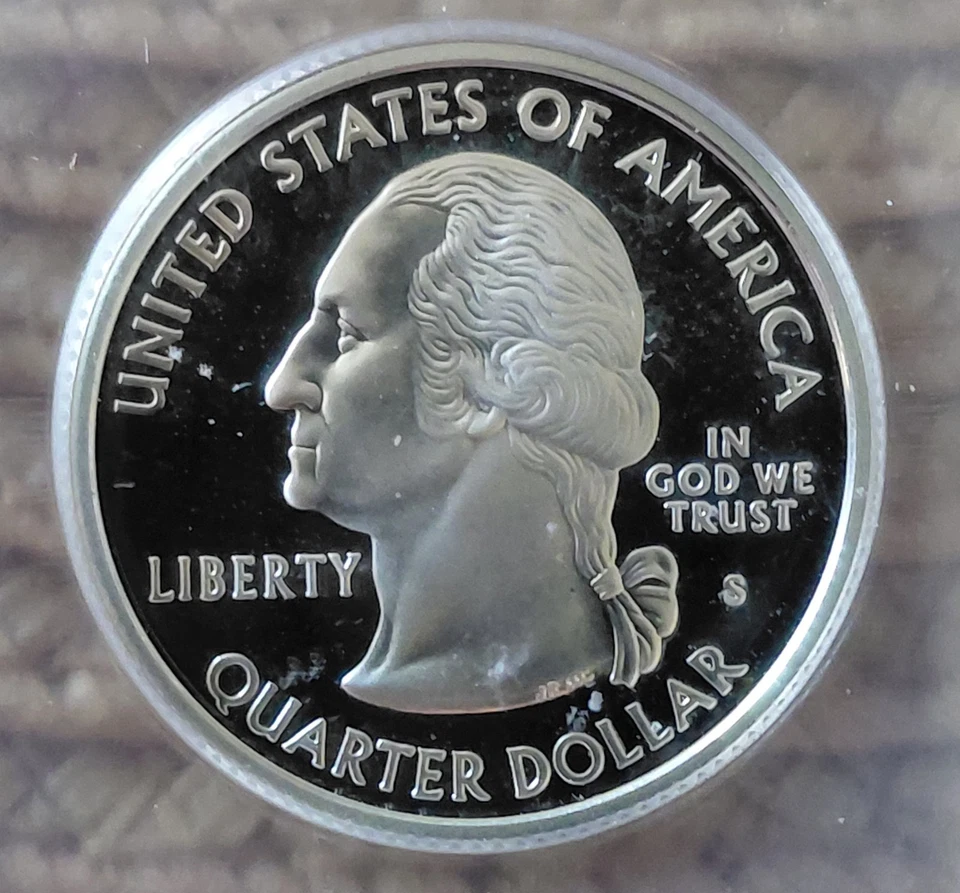 2006-S ICG DCam PR69 Silver Nebraska State Quarter Proof 25C - Image 3 of 3