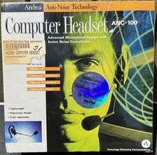 IBM ANC-100 Andrea Anti-Noise Noise Cancel Headphone Headset