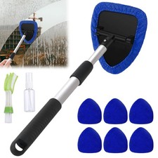 Teleskop Windschutzscheiben Mikrofaser Scheibenreiniger Auto Frontscheibe Putzen