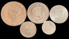 Lot Of 5 Venezuelan Coins: 5, 2, 1 Bolivars, 25 cents, 10 cents. Close to AU. — photo 2