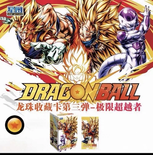 DBZ Dragon Ball Z CCG TCG Booster Box 10 Packs 40 Cards Total Goku Vegeta Doujin