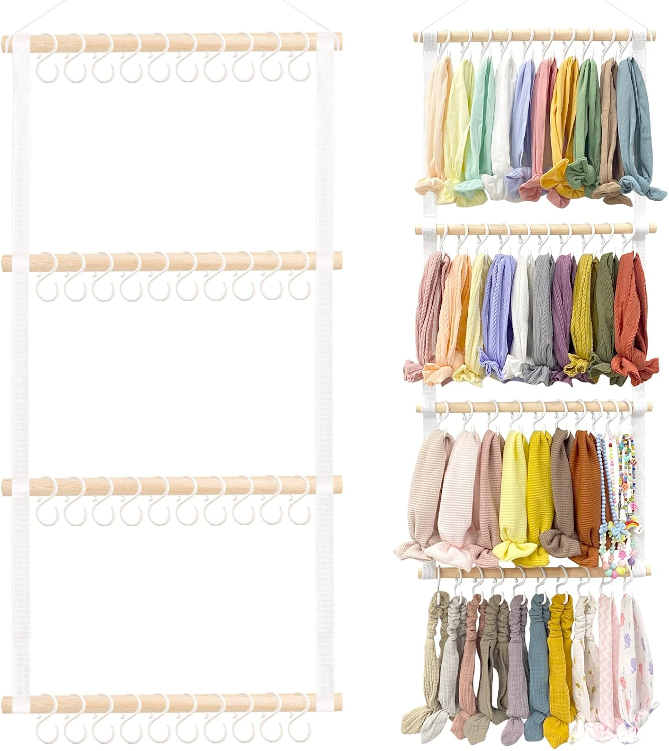 Headband Holder for Girls Baby Headband Organizer Head Bands Hair Accessories Di