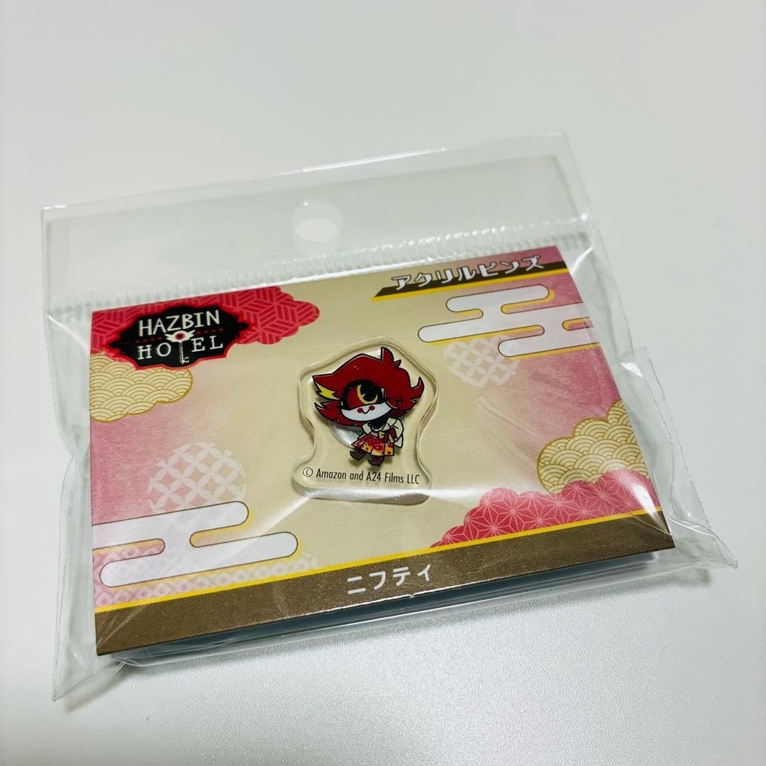 Hazbin Hotel Nifty Acrylic Pins movic 2025