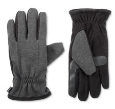 Isotoner Signature Men's Active Gloves 675M3x Oxford Grey Medium 62