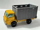 Matchbox Lesney No37 Cattle Truck Yellow England