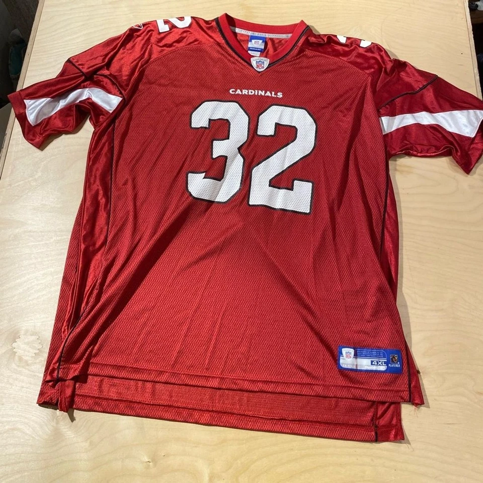 Reebok Scarlet NFL On-Field Cardinals # 32  James Jersey 4XL (OM) - Image 4 of 4