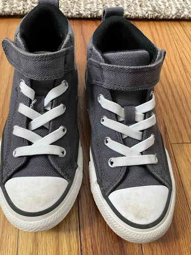 Converse Chuck Taylor All Star High Top Grigio Taglia 13 5