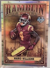 2023 Bowman Chrome University Ramblin Man #RM-7 Mario Williams Rookie USC RAMS