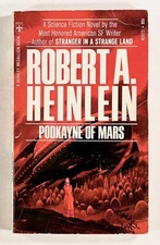 1970 Robert A Heinlein PODKAYNE OF MARS classic science fiction novel BERKLEY PB